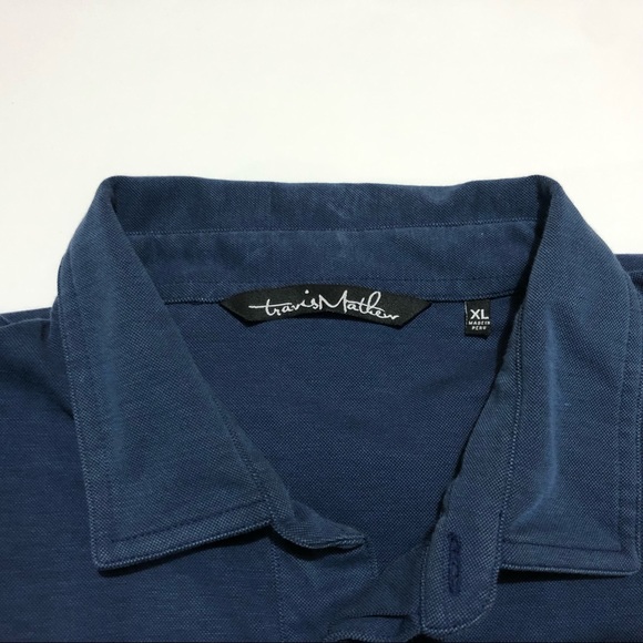 🚫sold🚫Travis Mathew golf polo shirt blue/red size XL - Picture 10 of 10